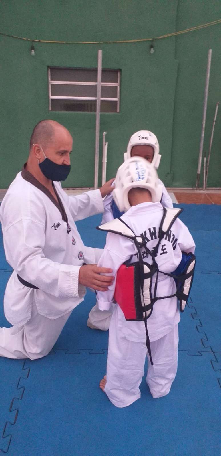 Itamar - carinho e respeito faz parte dos treinos